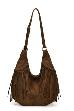 2025 New Tassel Large Capacity Suede Shoulder Bag