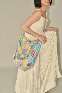 2025 Vacation Style Large Capacity Canvas Shoulder Crossbody Bag