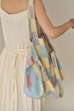 2025 Vacation Style Large Capacity Canvas Shoulder Crossbody Bag