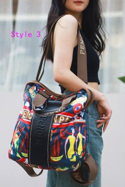 2025 Versatile Large Capacity Travel Printed Shoulder Backpack