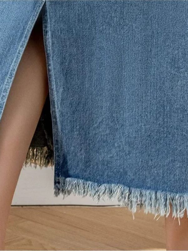 A-Line Midi Skirt