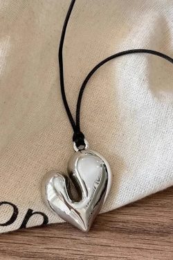 Abstract Heart Necklace