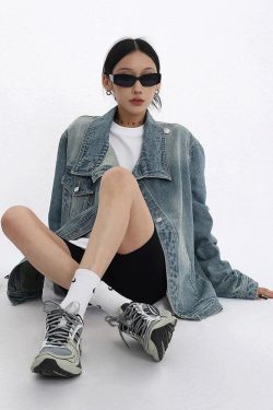 Acubi Asymmetrical Denim Jacket