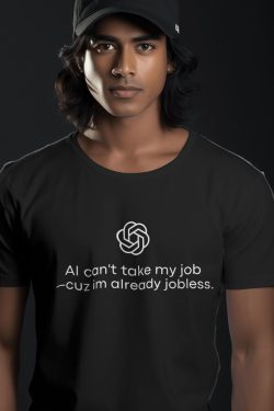 AI Can't Take My Job Tee