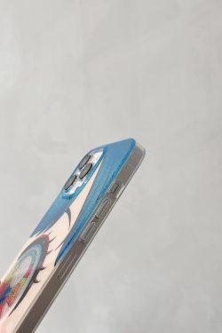 Anime Girl Glitter Phone Case