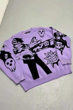Anime Knitted Sweater