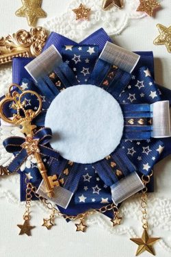 Anime Rose Ribbon Decoration for Ita Bags