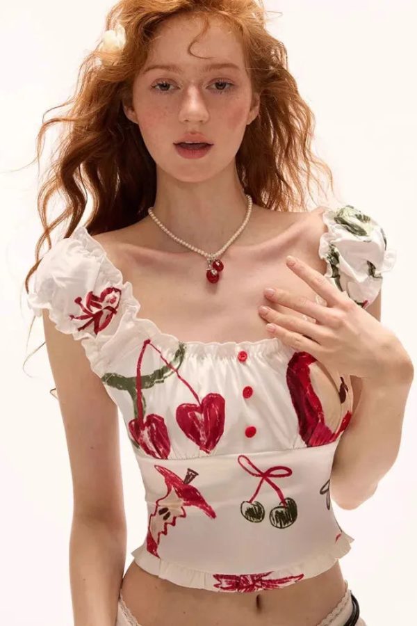 Apple & Cherry Top