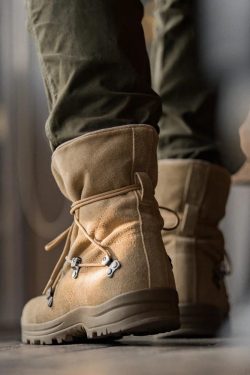 Army Style Lace Up Hiking Boots