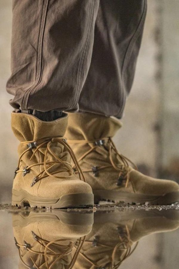 Army Style Lace Up Hiking Boots