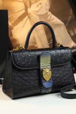 Art Purple Solid Durable Faux Leather Versatile Satchel Handbag