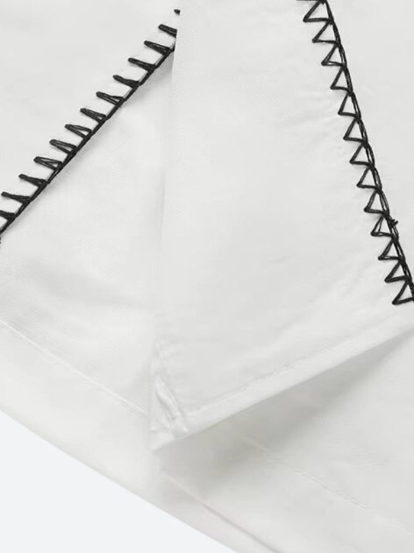 Artsy White Shirt