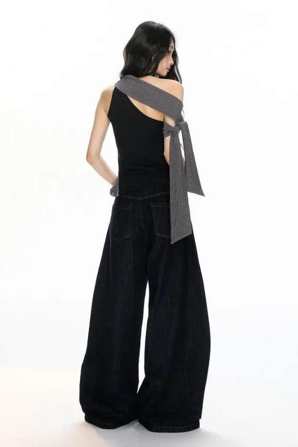 Asymmetric One Shoulder Top