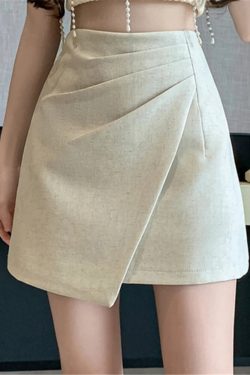 Asymmetrical Mini Skirt