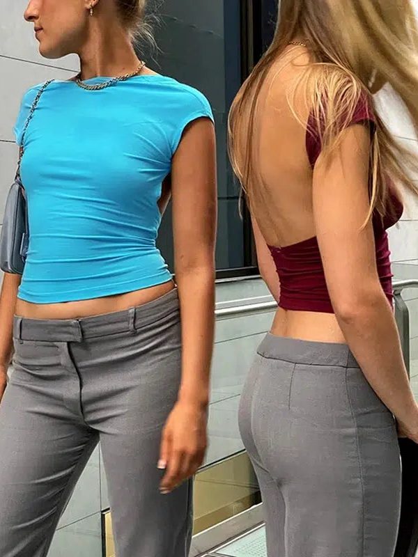 Backless Basic Top