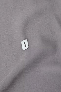 Backless Button Mini Dress