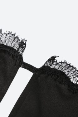 Baddie Backless Slit Mini Dress