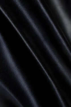 Baddie Faux Leather Lace Up Crop Top