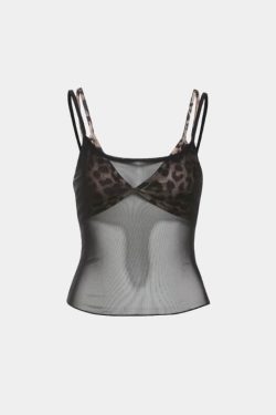 Baddie Leopard Top