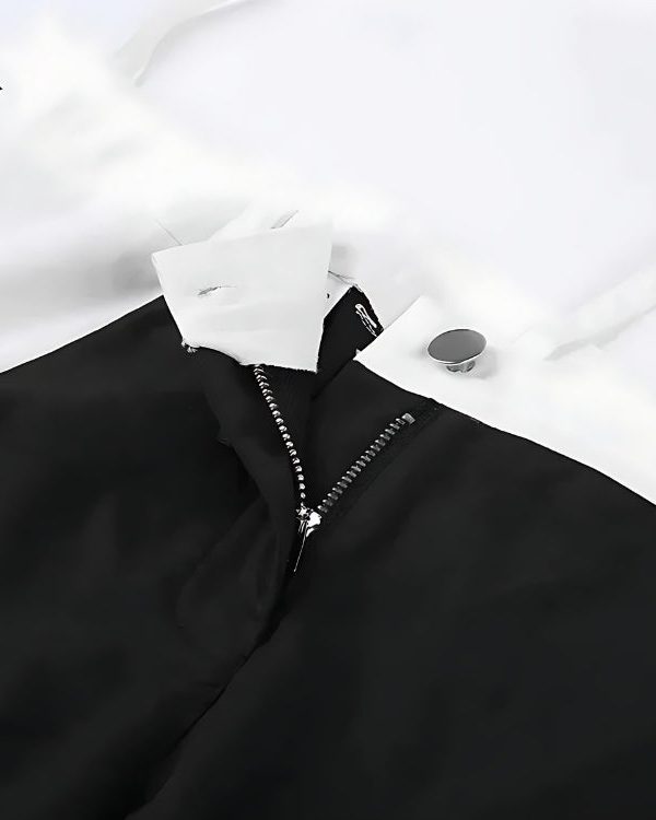 Baddie Patchwork Cut-Out Festival Pants