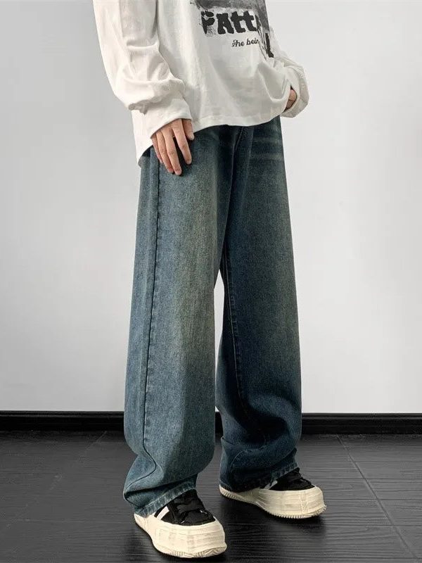 Baggy Washed Denim Jeans