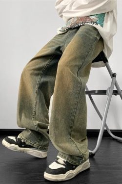 Baggy Washed Denim Jeans