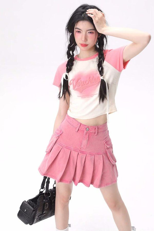 Barbie Cargo Mini Skirt