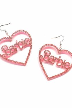 Barbie Glitter Earrings