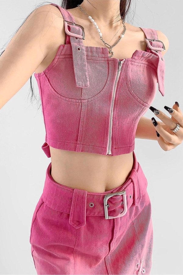 Barbie Mini Skirt & Top Two Piece Set
