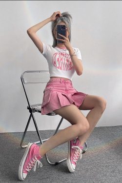 Barbie Pleated Cargo Mini Skirt