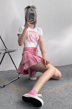 Barbie Pleated Cargo Mini Skirt