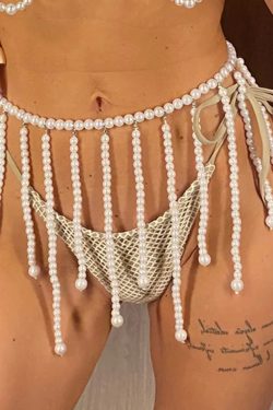 Beaded Bikini Set