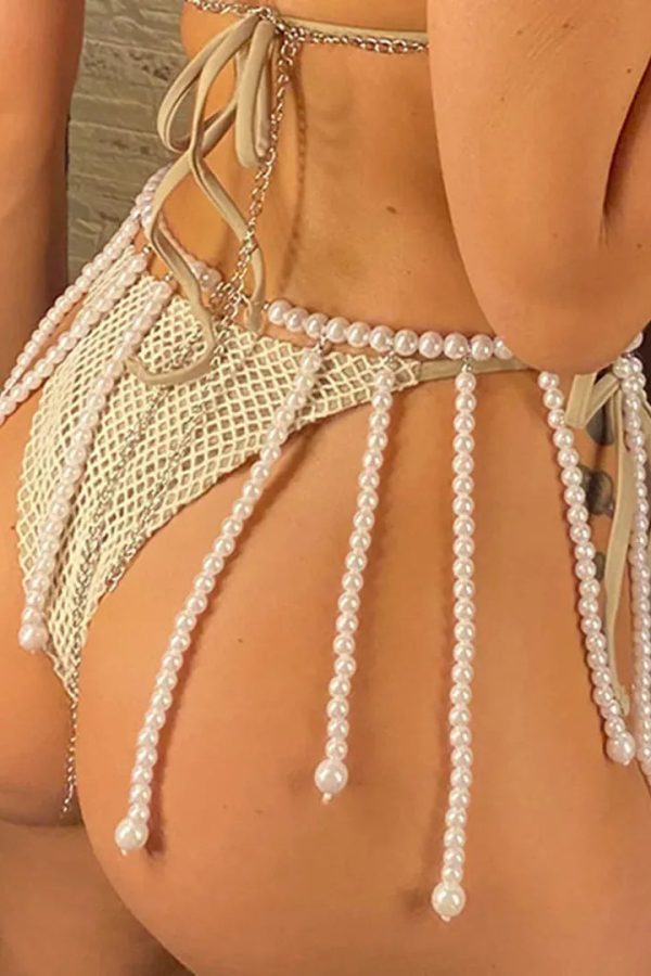Beaded Bikini Set