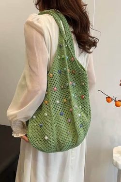 Beaded Crochet Bag