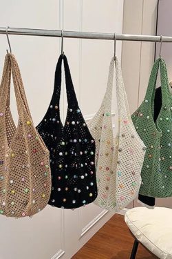 Beaded Crochet Bag