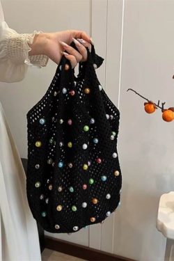 Beaded Crochet Bag