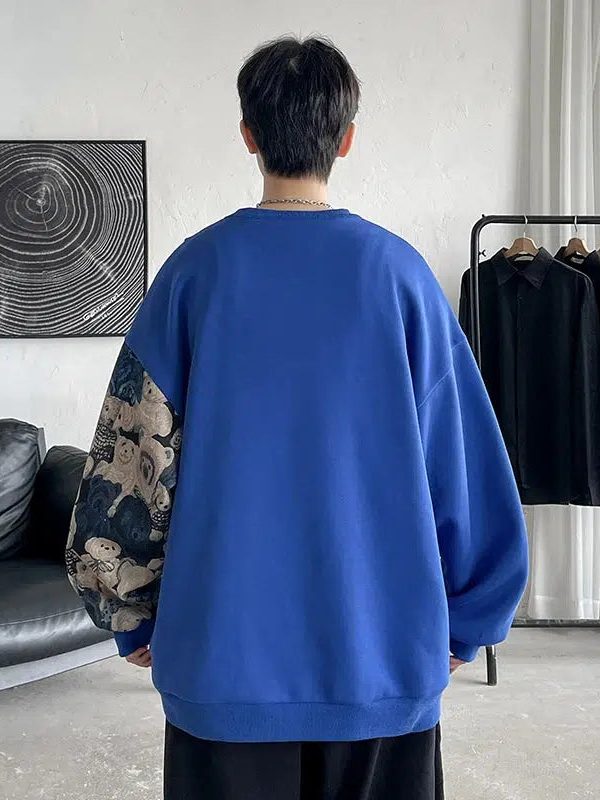 Bear Printed Sweater