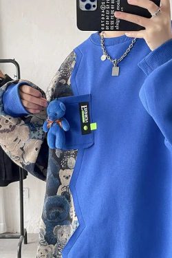 Bear Printed Sweater