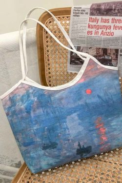 Beautiful Paitings Art Canvas Satchel Handbag