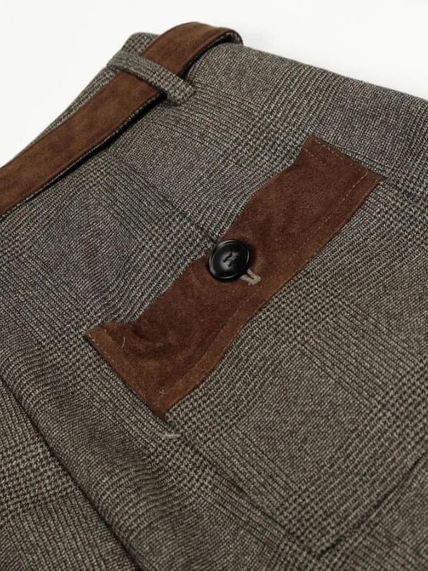 Belted Pleated Pants