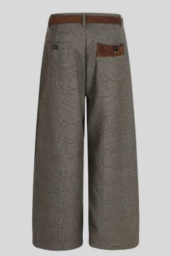 Belted Pleated Pants
