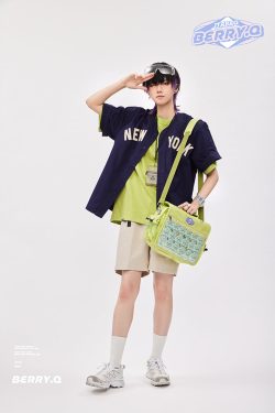 BERRYQ Casual ACGN Ita Bag Gender Neutral Style Shoulder Bag