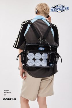 BERRYQ Casual ACGN Ita Bag Gender Neutral Style Shoulder Bag