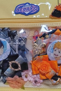 BERRYQ Casual ACGN Ita Bag Gender Neutral Style Shoulder Bag