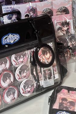 BERRYQ Casual ACGN Ita Bag Gender Neutral Style Shoulder Bag