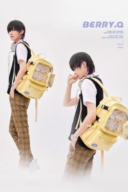 BerryQ Large-Capacity A4 Ita Backpack