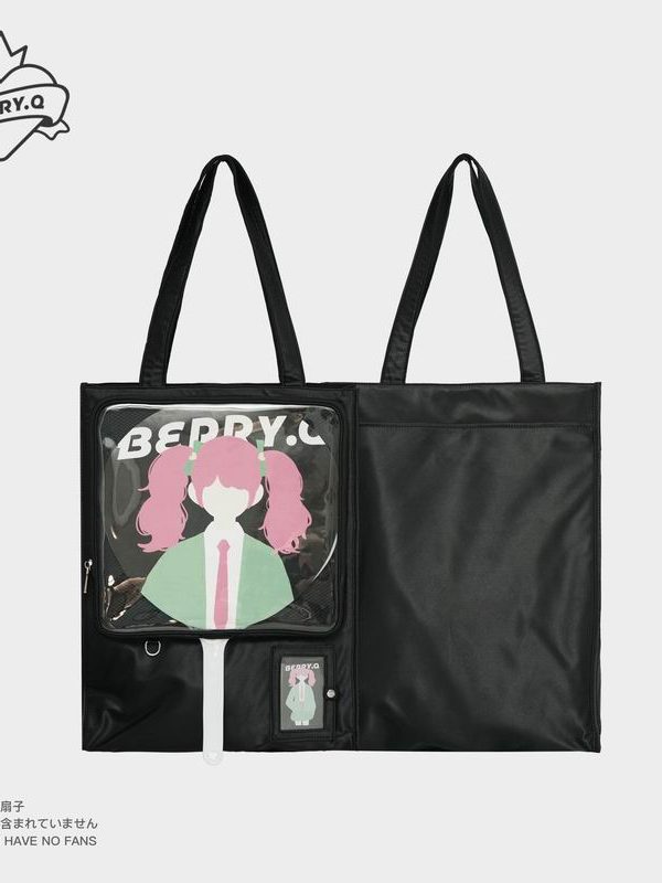 BERRYQ Large-Capacity Ita Bag for Fans and Collectors