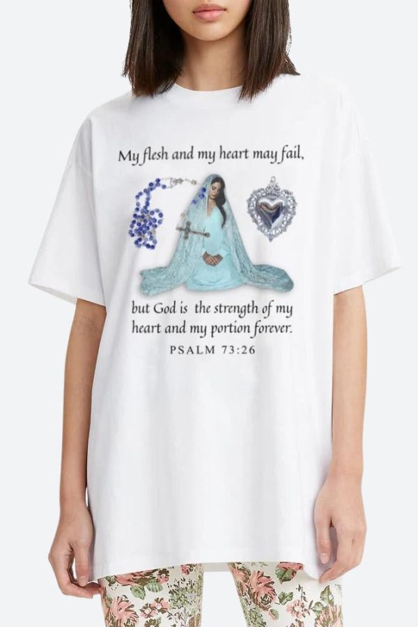 Bible Psalm 73:26 Tee