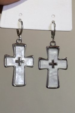Bimbocore Cross Earrings