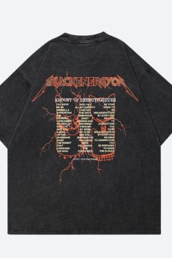 Black Energy Cat Band Tee